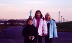 Kids and Lady Liberty